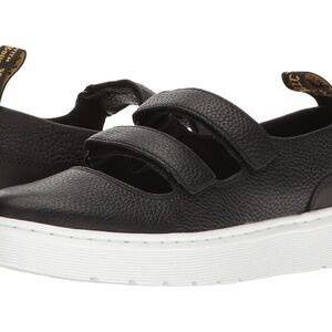 Dr. Marten Air Wair Black Leather Pebbled Mae Temperley